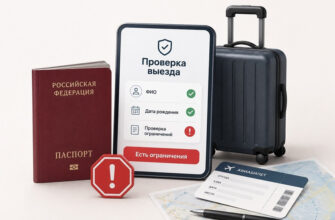 Проверка запрета на выезд за границу по долгам и исполнительным производствам