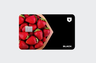 Дебетовая аромакарта Black от Т‑Банка