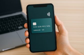 Виртуальная карта на экране смартфона для бесконтактной оплаты