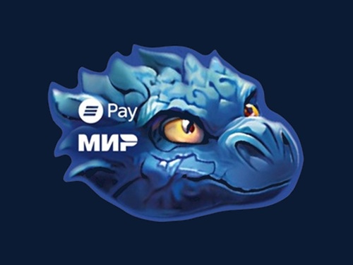 Платежный стикер ВТБ «Русские сказки» — Медведь